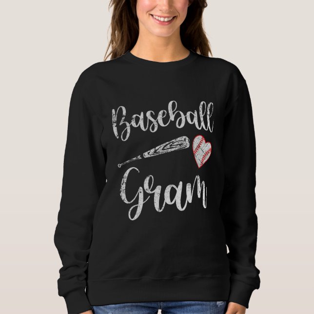 Vintage Baseball-Gramm  Baseball Sweatshirt (Vorderseite)