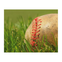 Vintage Baseball-Holzkunst