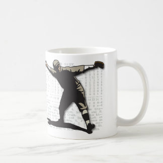 Vintage Baseball-Krug-Tasse Kaffeetasse