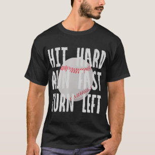 Vintage Baseball-Liebhaber geben Männern harten La T-Shirt