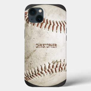 Vintage-Baseball Personalisiert iPhone 13 Hülle