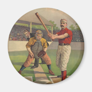 Vintage-Baseball-Poster-Magnet Magnet