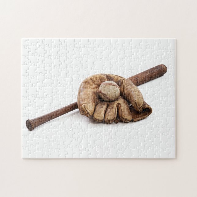 Vintage Baseball Puzzle (Horizontal)