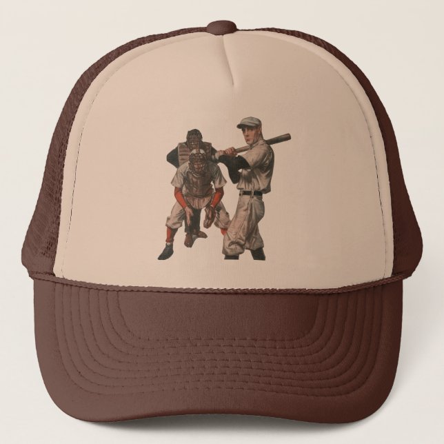 Vintage Baseball-Spieler Truckerkappe
