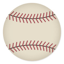 Vintage-Baseball-Sportaufkleber