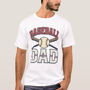 Vintage-Baseball-Vater-Gravur-Shirt-Design_1 T-Shirt