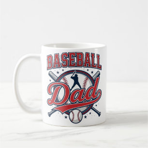Vintage-Baseball-Vater-Shirt-Design_1 Kaffeetasse