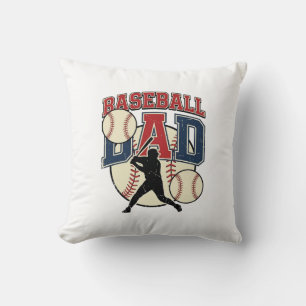 Vintage-Baseball-Vater-Shirt-Design_1 Kissen