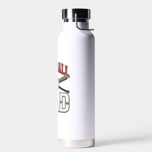 Vintage-Baseball-Vater-Shirt-Design_1 Trinkflasche