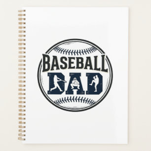 Vintage Baseball-Vater-Shirt-Design mit Gravur_1 Planer