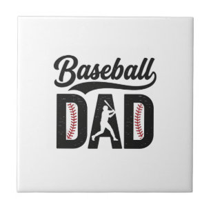 Vintage Baseball-Vater-T-Shirt-Design_1 Fliese