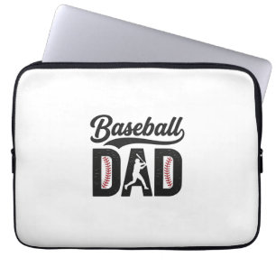Vintage Baseball-Vater-T-Shirt-Design_1 Laptopschutzhülle