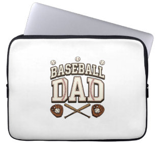 Vintage Baseball Vater Tag des Vaters Laptopschutzhülle