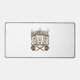 Vintage Baseball Vater Tag des Vaters Schreibtischunterlage