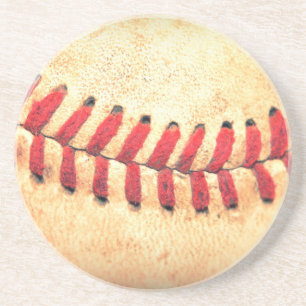 Vintage-Baseballball Untersetzer