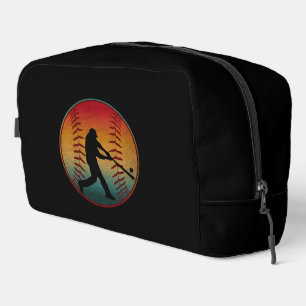 Vintage Baseballspieler Waschbeutel