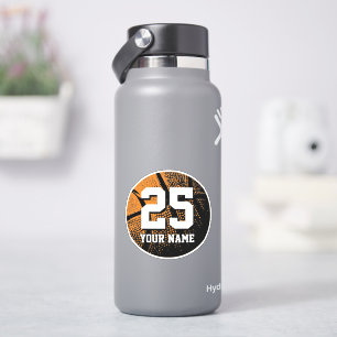 Vintage-Basketball-Trikotnummer-Vinyl-Aufkleber Aufkleber