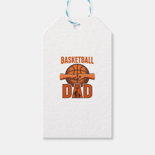 Vintage Basketball-Vater-Shirt-Design_1 Geschenkanhänger