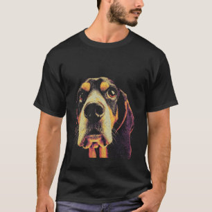 Vintage Basset Hound Hund T-Shirt