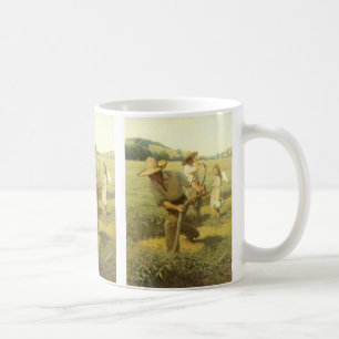 Vintage Bauer, Zurück in den landwirtschaftlichen  Kaffeetasse