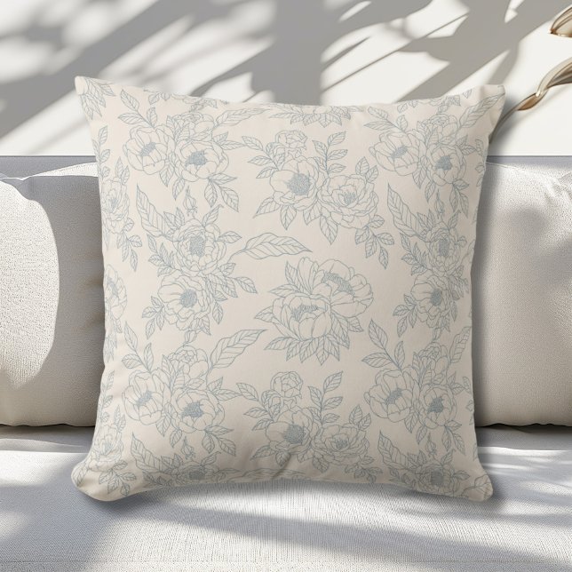 Vintage Bauernhäuser Hütten Blume Kissen (Von Creator hochgeladen)