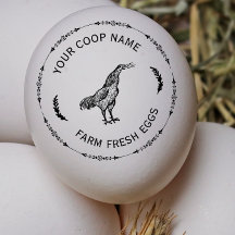 Vintage-Bauernhof-Frische-Eier-Hühner-Eier-Karton 