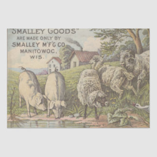 Vintage-Bauernhoftier-Ephemere-Farmhouse-Decoupage Seidenpapier