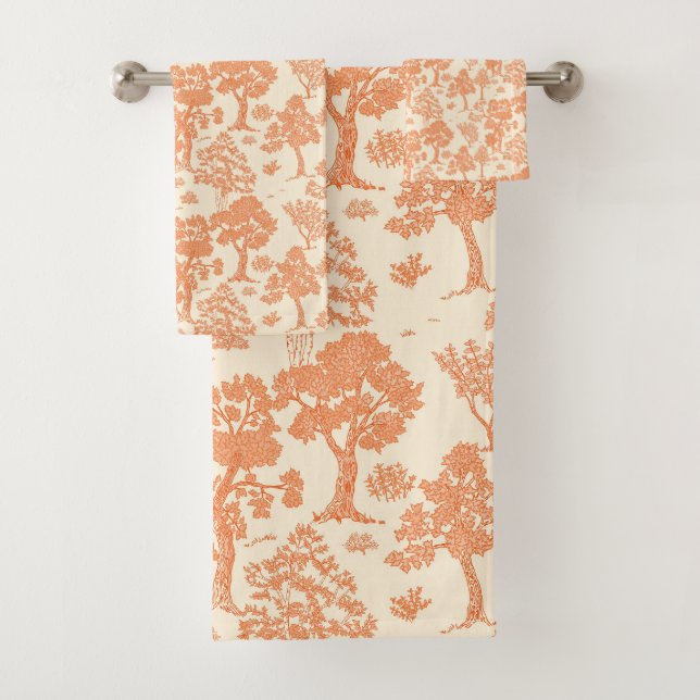 Vintage Baum Badhandtuch Set (Insitu)