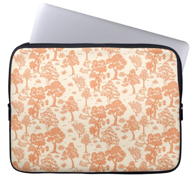 Vintage Baum Laptopschutzhülle (Vorderseite)