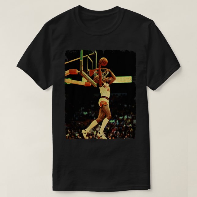 Vintage Bauweise von Basketball 3 T-Shirt (Design vorne)