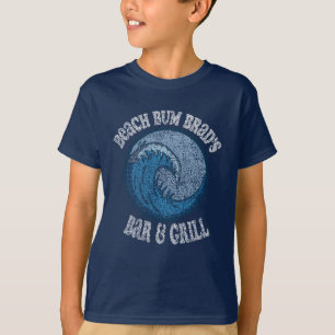 Vintage Beach Bum Brad Bar und Grill T-Shirt
