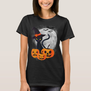 Vintage Beängstigende Halloween Kostüm Schwarze Ka T-Shirt
