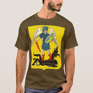 Vintage beängstigende Wappen der Arkhangelsker Reg T-Shirt