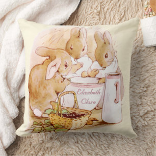 Vintage-Beatrix-Potter-Kindergarten-Wurfkissen Kissen