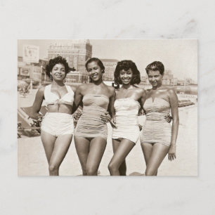 Vintage Beauties Postkarte
