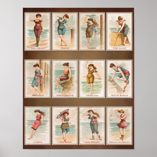 Vintage Beauties Set 2 Poster (Vorne)