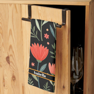 Vintage Beautiful Floral Populäre Sammlung Geschirrtuch