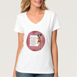 Vintage Beauty Drink Wein Funny T-Shirt