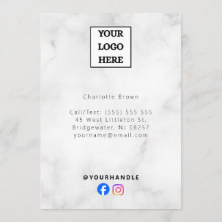 Vintage Beauty Salon Price List Menükarte