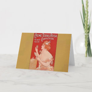 Vintage Beauty-Werbung Ankündigung