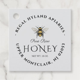 Vintage Beekeeping & Honeybee Farm Business Geschenkanhänger