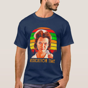Vintage Behandlungszeiten für Krankenschwestern T-Shirt