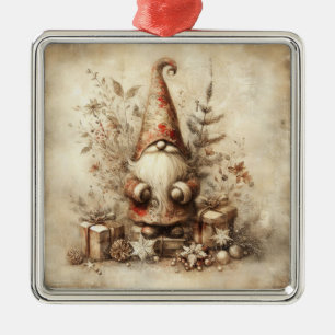 Vintage Beige Weihnachtsschmuck