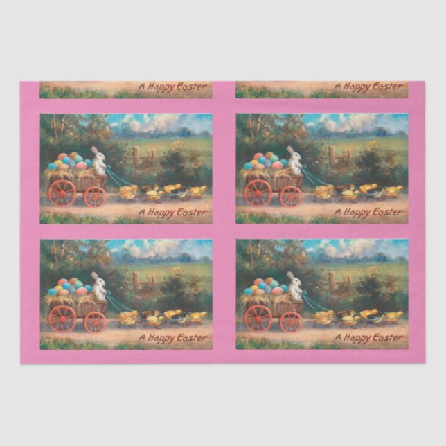 Vintage Beleuchtung mit Kartonpapier Seidenpapier (Vorderseite)