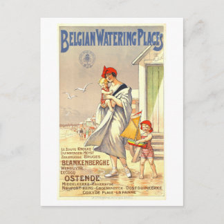 Vintage Belgium Travel Postcard Postkarte