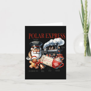 Vintage Believe Zug Nordpol Polar Express Alle Karte