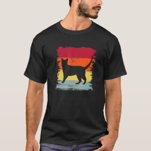 Vintage Bengalische Katze Bengalisch Cat Mama Katz T-Shirt