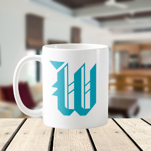 Vintage Benutzerdefinierte Eingabe rückgängig Kaffeetasse