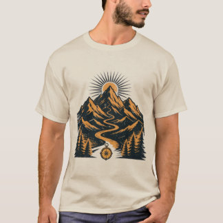Vintage Berg-Abenteuer-Expedition Outdoor T-Shirt