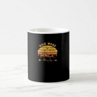 Vintage Berge Outdoor Wandern Camping Zug Kaffeetasse